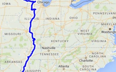The Great River Road – 1,425 Miles in One Week