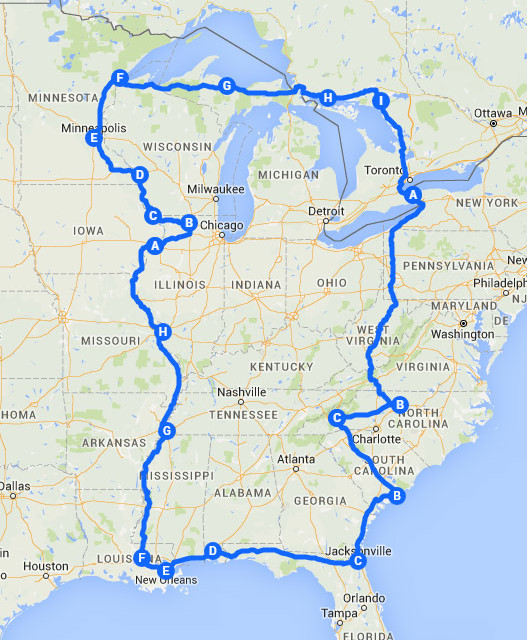 MotorcycleRouteAroundTheCountry