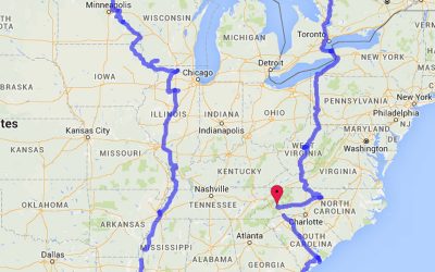 Full Route Recap – 5,133 Miles in 27 Days